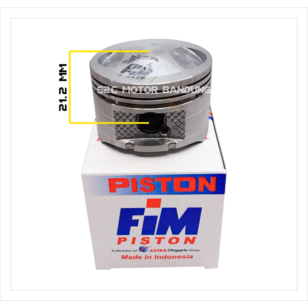 PISTON KIT BEAT VARIO SCOOPY BLADE SPACY XB FIM52 PIN 13 FIM 52-3