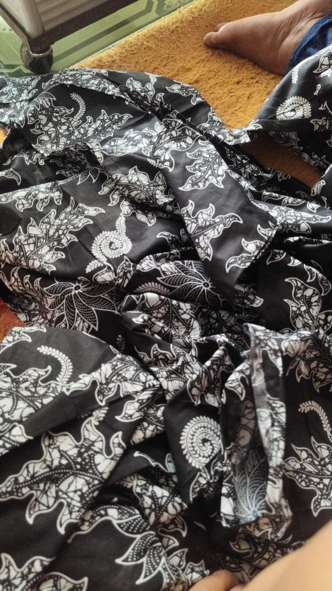 Batik Couple Jumbo Ld 104 Ld 120 Maura Sania Ruffle Ori Ndoro Jowi Dnt Size M L Xl Xxl All Size