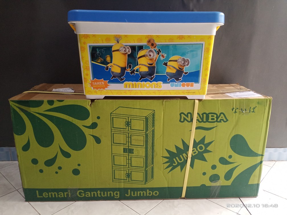 Lemari Plastik Gantung Jumbo Karakter License Naiba - 1864