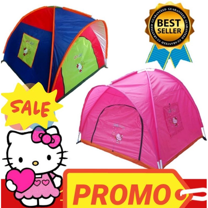 mainan Tenda anak murah 160×160cm Tenda karakter tenda motif/tenda anak jumbo/Tenda mainan/tenda ana