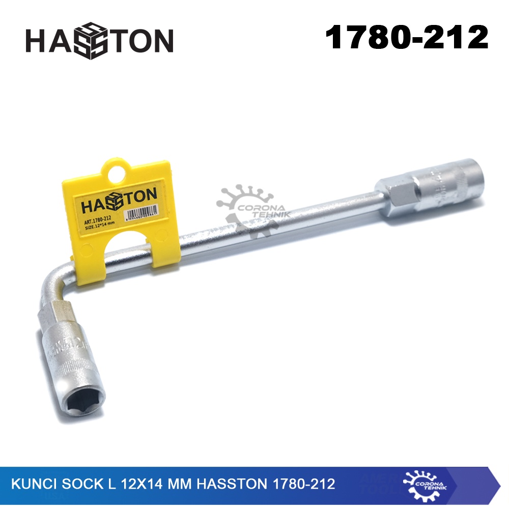 Hasston 1780-212 - Kunci Sock L 12x14 mm