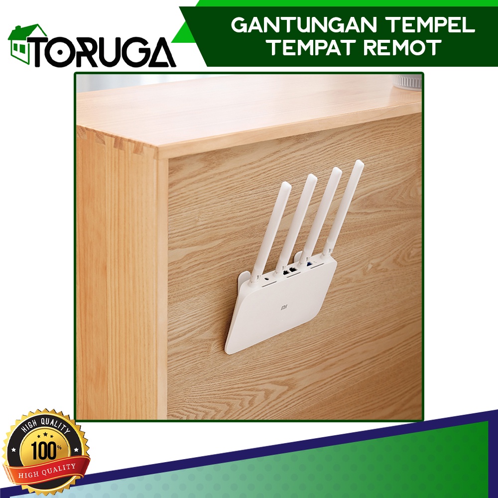 TEMPELAN HOOK REMOTE AC TEMPELAN GANTUNGAN DINDING SERBAGUNA ISI 2 SET