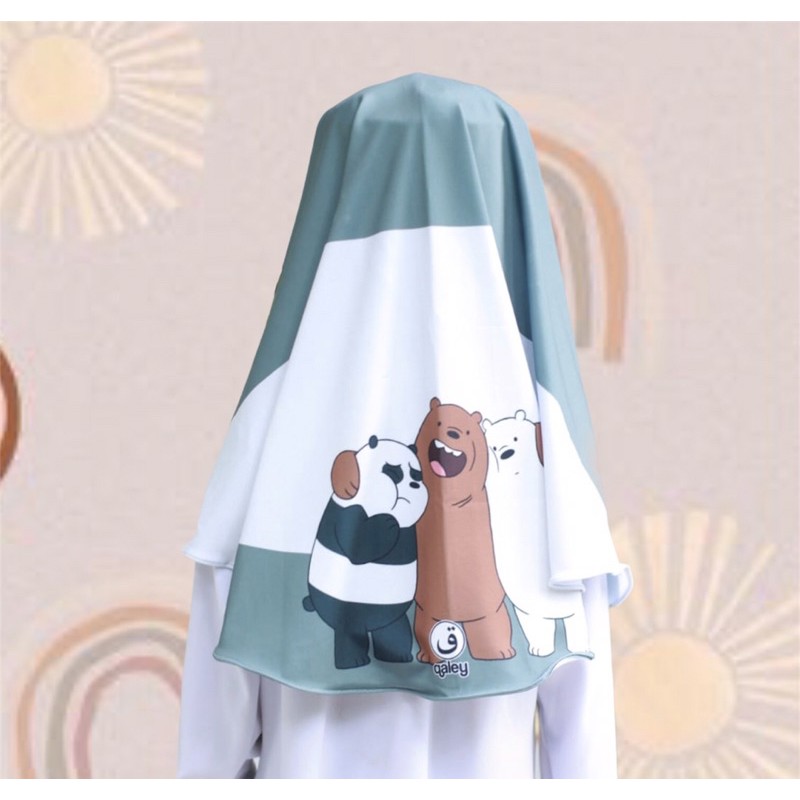 hijab instant motif we ware bear