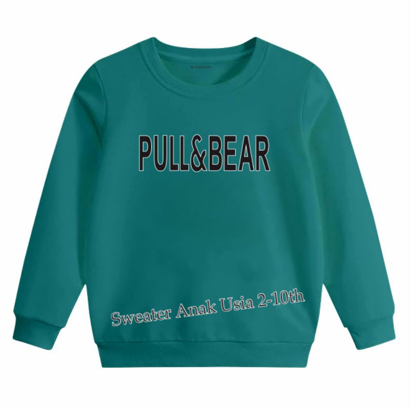 ((IB))SWEATER ANAK2 UNISEX/PVLLBEAR DIGITAL SABLON