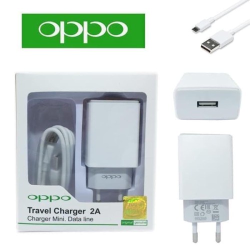 Tc Travel Charger oppo 2A Original Support