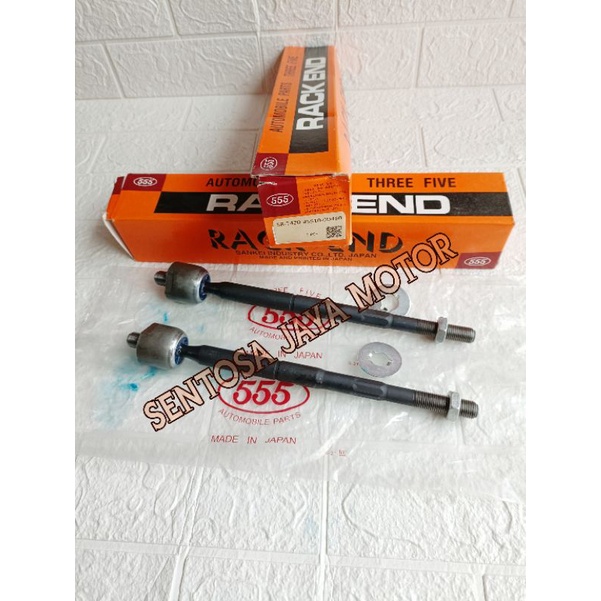 Rack End Long Tie rod Toyota All New Yaris Vios Gen 3 2013 Up 555 Japan 2pc