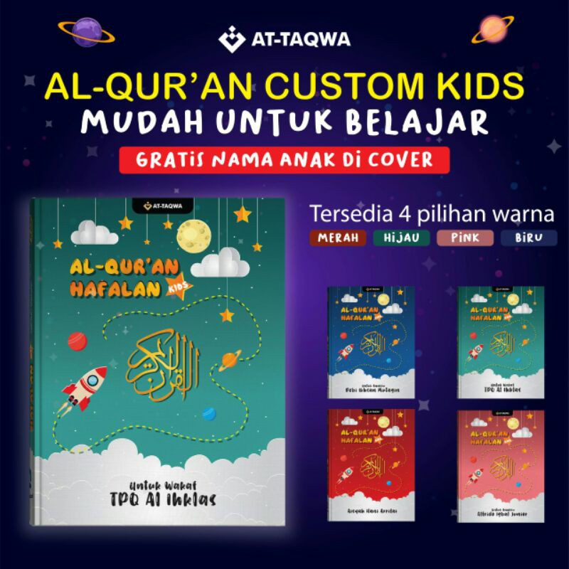 Alquran Attaqwa Kids Custom