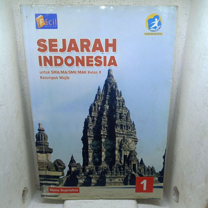 Sejarah Indonesia Kelas X - Facil/Grafindo