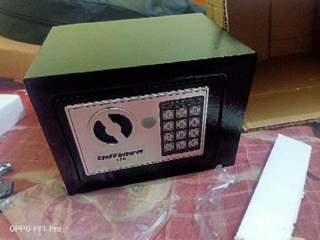 Brankas Mini Electric Password Safe Deposit Box 4.6l - 17e