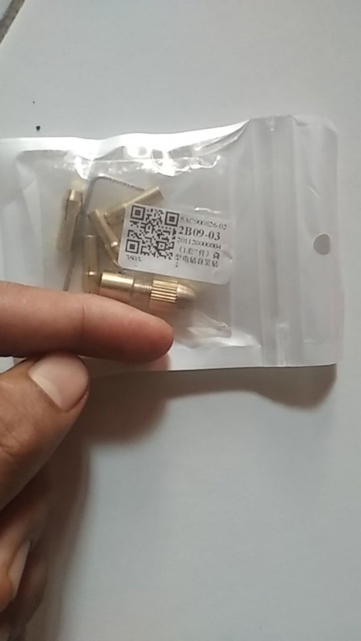 Set As 2mm Kepala Mini Drill Collet 5 Ukuran Mini Chuck Grinder 2 Mm