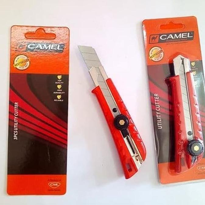 

Produk Camel Pisau Cutter Putar Pisau Kater Pisau Cutter Sekelas Kenko Bergaransi