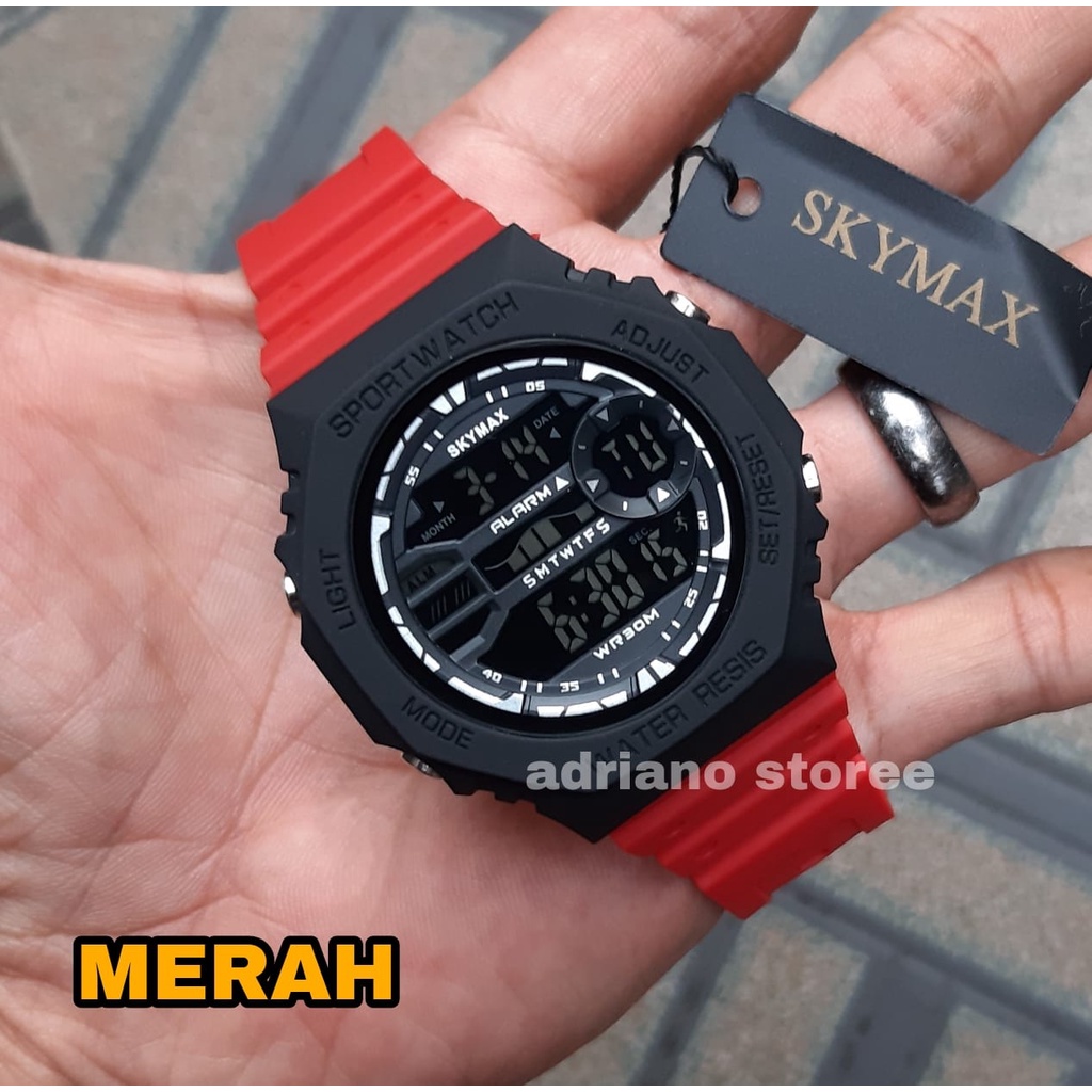 jam tangan Skymax Original terbaru sport anti air