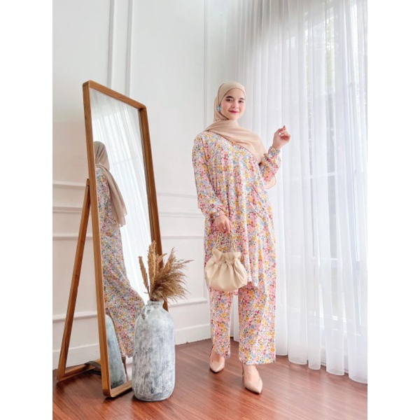 set tunik arumi/oneset tunik arumi