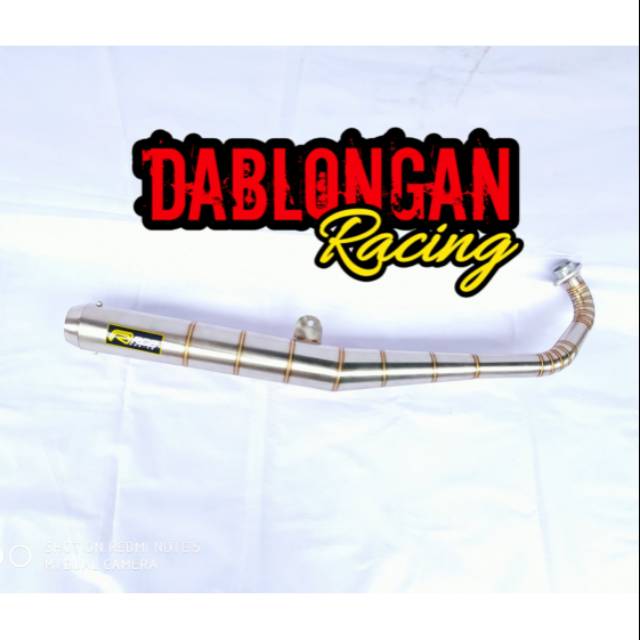 Knalpot rx king 135cc rcb stainless