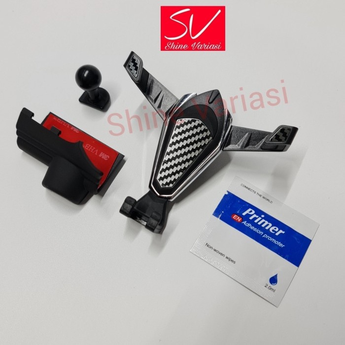 Car Phone Holder Innova Reborn Holder HP Mobil Plug and Play