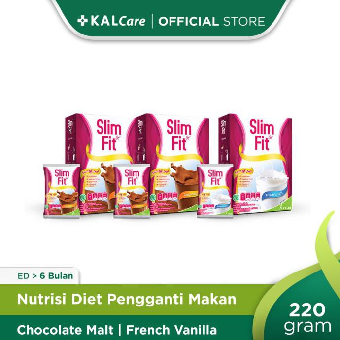 

[[BISA COD]] Paket Diet Tipis Tipis (2 SlimFit Meal Choco + 1 SlimFit Meal Vanilla) TERBAIK Kode