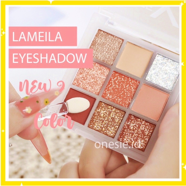 LAMEILA Eyeshadow 9 Colors Highlighter Pallete All i see You LA059 5099