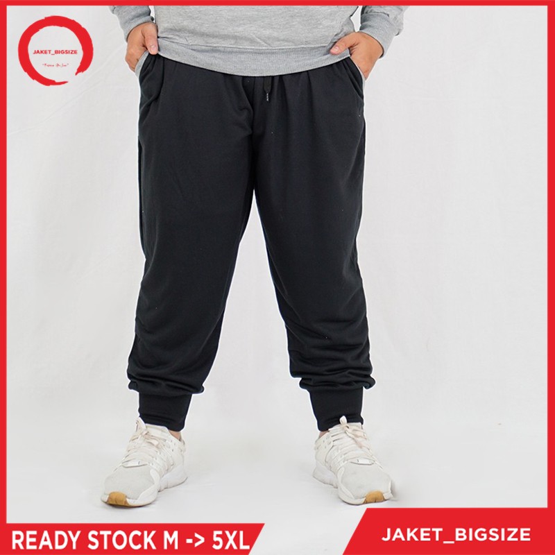 Celana Big Size Pria Joger  Size 40 42 44 46 48 50 Spesial Edisi Jumbo Pants Oversize Gemuk ekstra