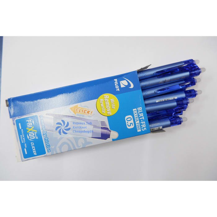 

Pulpen Pen Frixion Pilot 0.5 HITAM BiRU ( Bisa Dihapus ) - Hitam RJT