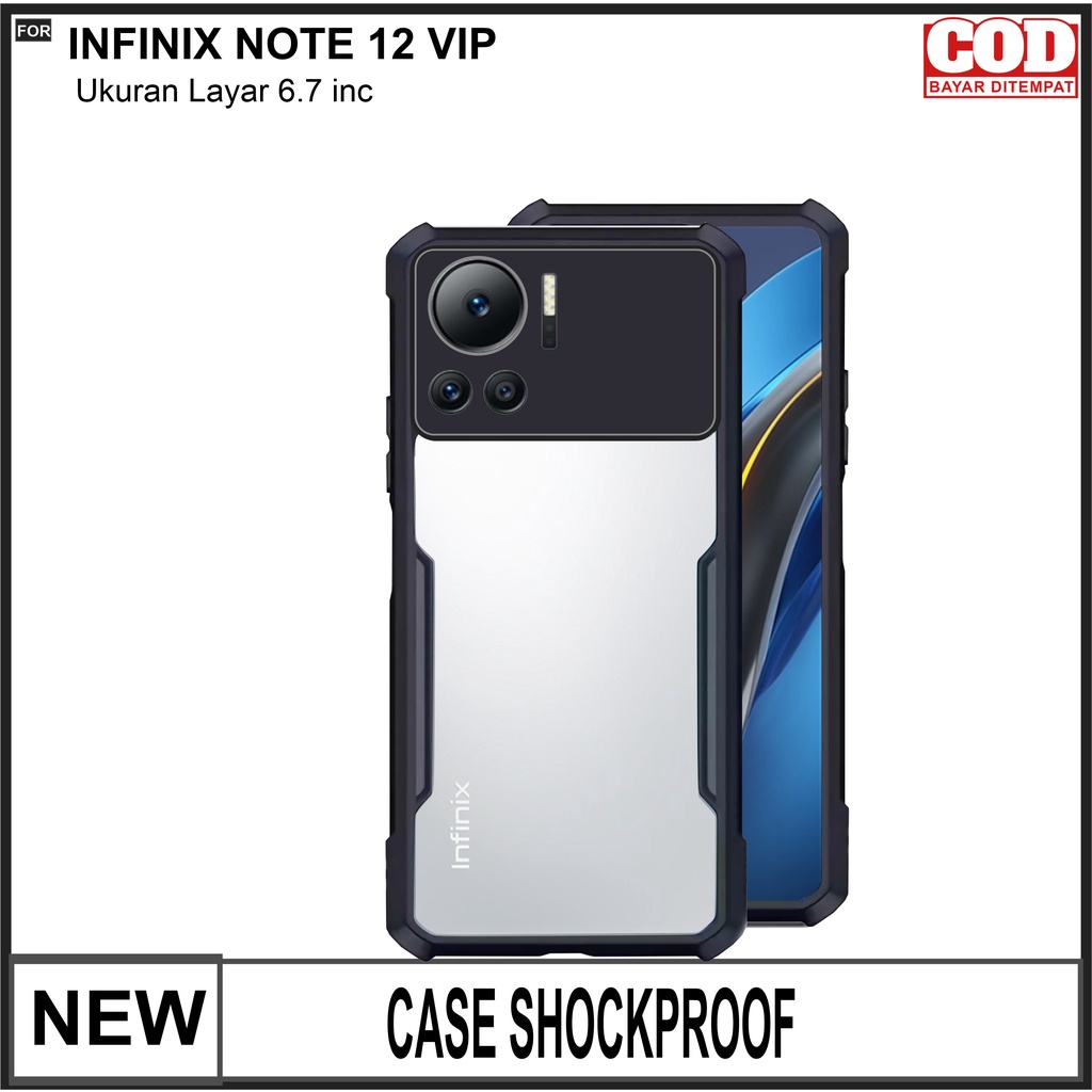Hard Case Infinix Note 12 VIP Casing Cover Shockproof