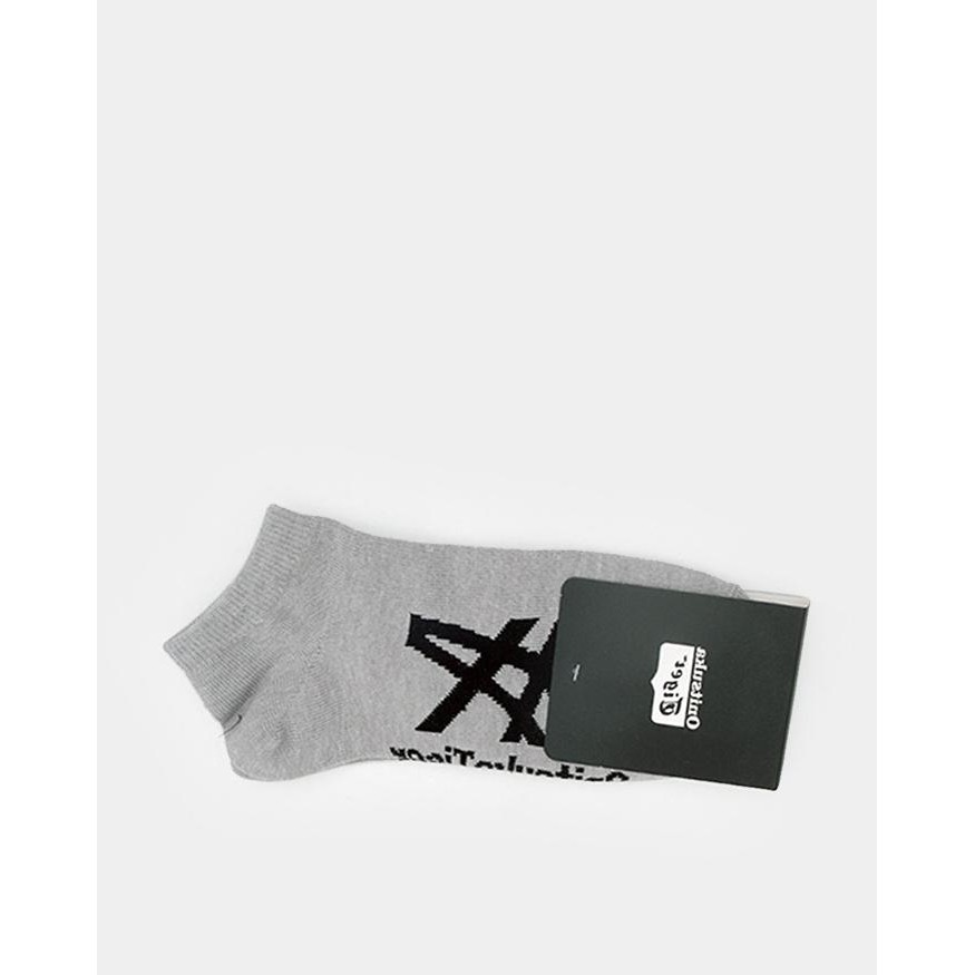 KAOS KAKI KAUS KAKI ASICS ONITSUKA TIGER SOCK SOCKS GREY ORIGINAL 100%