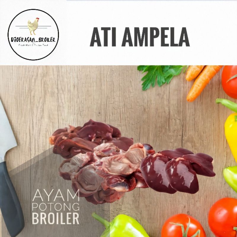 

Ayam Potong Broiler Fresh ATI AMPELA 1 kg