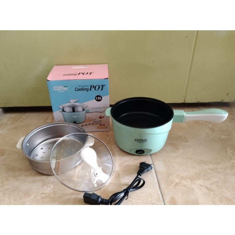 Cooking Pot/ Panci Listrik Multifungsi QME 18 Cm
