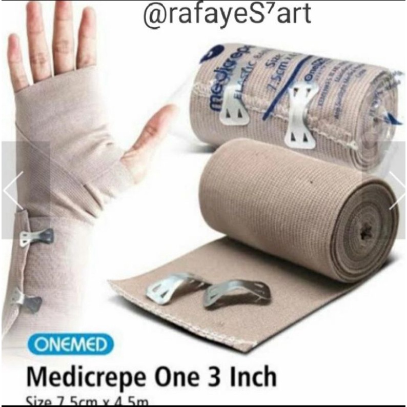 perban elastis Onemed medicrepe 3 inch elastis bandage