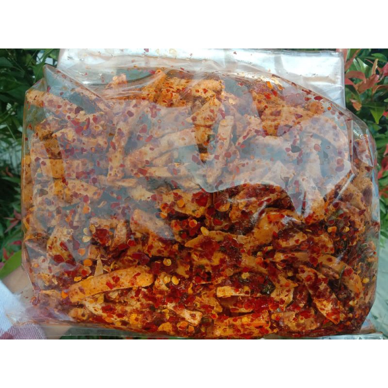 

Basreng 1kg Extra Pedas