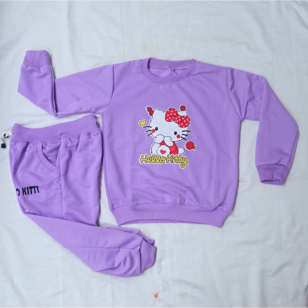 Setelan Sweater Joger Anak Karakter Usia 1 - 5 Tahun Unisex | Baju Stelan Piyama Babyterry | Switer jogger Bebi tery | Stelan Sweater Jogger Anak Perempuan | Stelan Sweater Joger Anak Laki - Laki