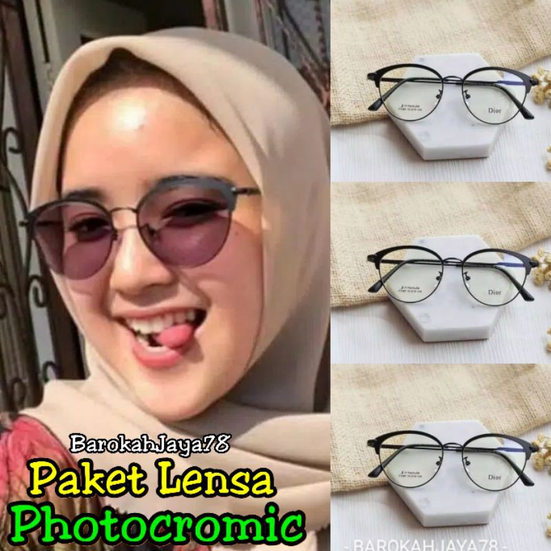 KACAMATA 1307 PAKET LENSA PHOTOCROMIC