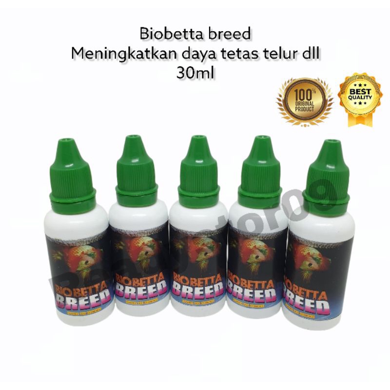 BIOBETTA BREED - Multivitamin Cupang Special For BREEDING 30 ML