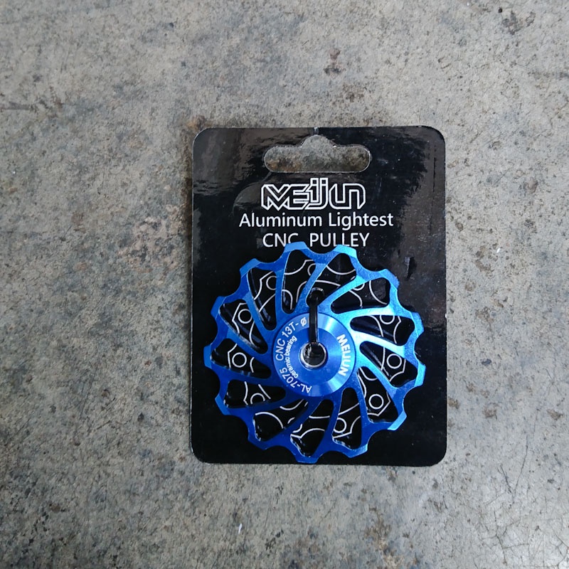 Pulley RD Meijun 13 T rear derailleur Ceramic Bearing Loncer Ringan