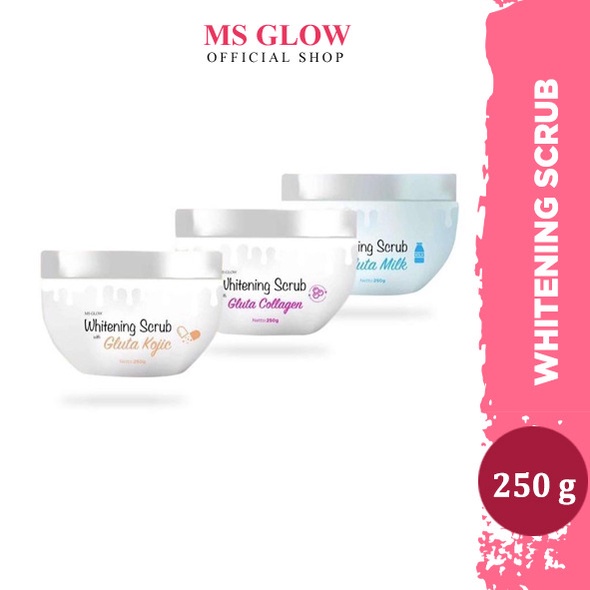 MS Glow Gluta Whitening Body Scrub - 1 Item