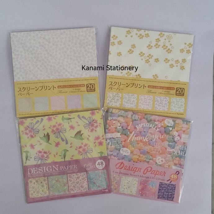 

Kertas Lipat Origami Paper Craft 15x15cm 60 Sheets Japan.