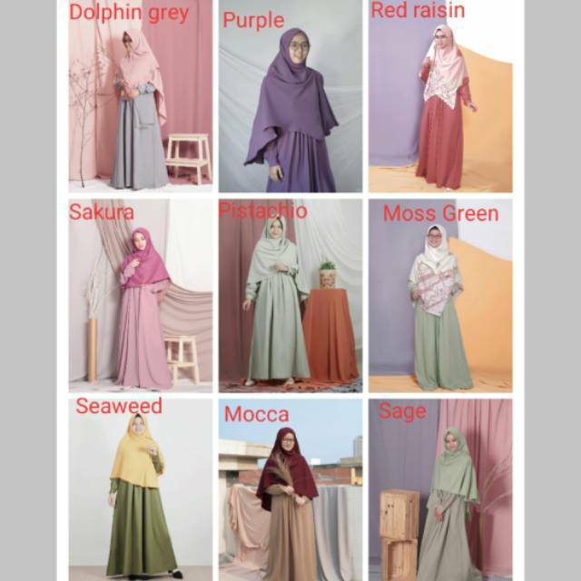 Gamis Ayumi Hijab Alila