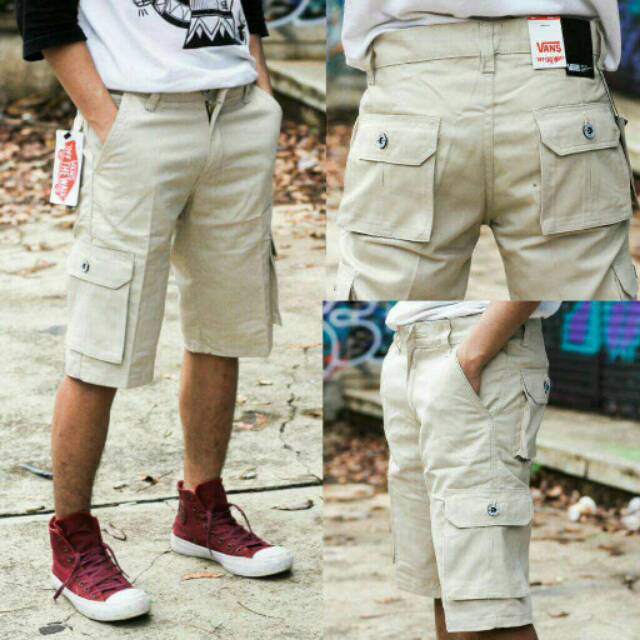 Celana cargo pendek premium dc vans