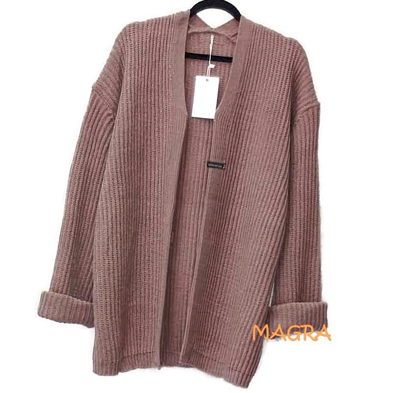  Cardigan Rajut Premium  Lembut Magra all size fit to XL 