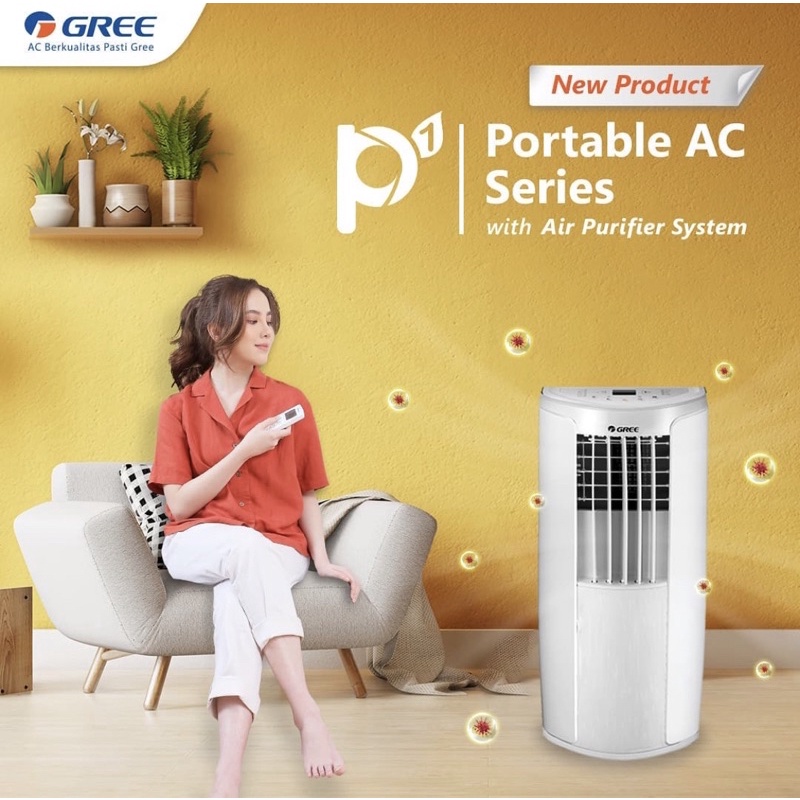 AC PORTABLE GREE 1 PK (GPC-09P1)