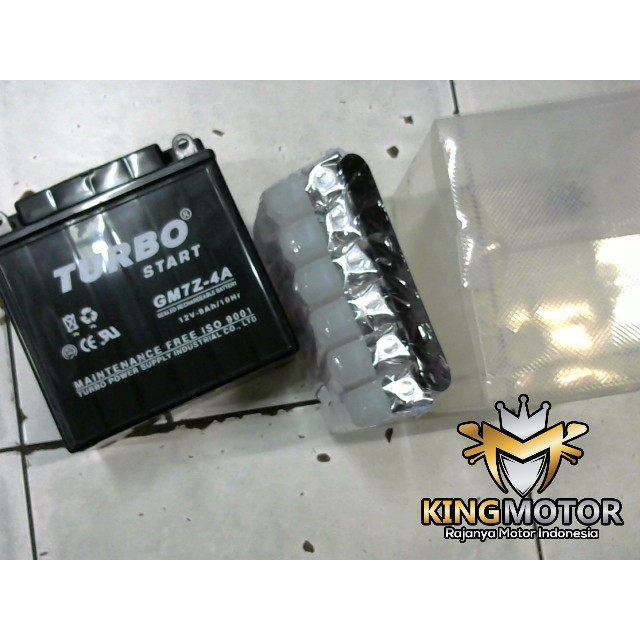 Aki Accu GM7Z-4A Dry Kering TURBO