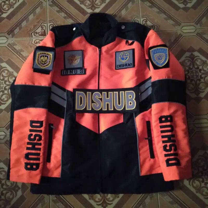 Jaket Dishub ,Jaket Taslan Dishub .original taslan waterproof