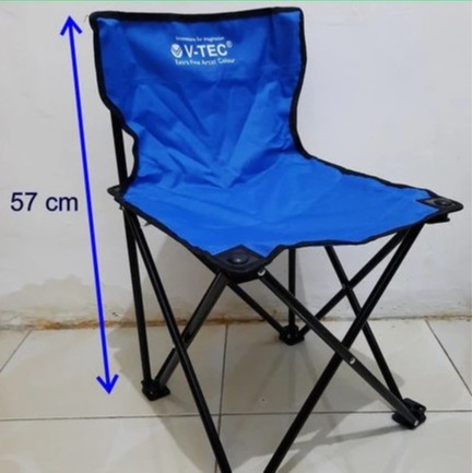 Kursi Lipat Medium V-tec / V-Tec Kursi Lipat Medium Ukuran 57 x 30 cm