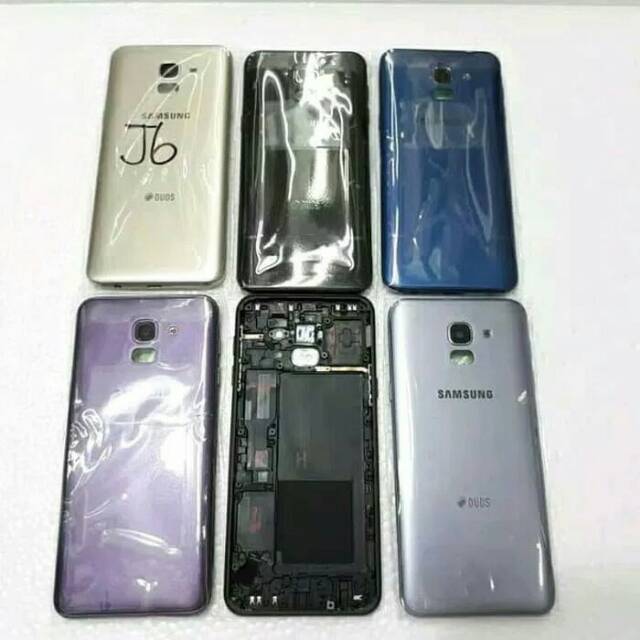 BACKDOOR CASING TUTUP BELAKANG J6 J600 2018 ORIGINAL
