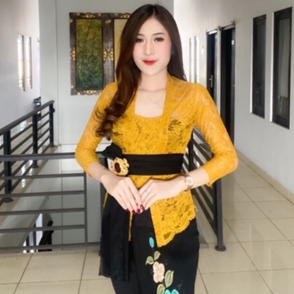 Kebaya Modern Brukat Bali Atasan Kutu Baru Murah Grosir Terbaru Baju Kebaya Bali Wanita