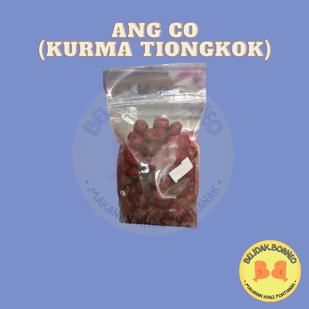 

AngCo/ Ang Co/ Hong Zao/ Kurma Tiongkok 250 gr
