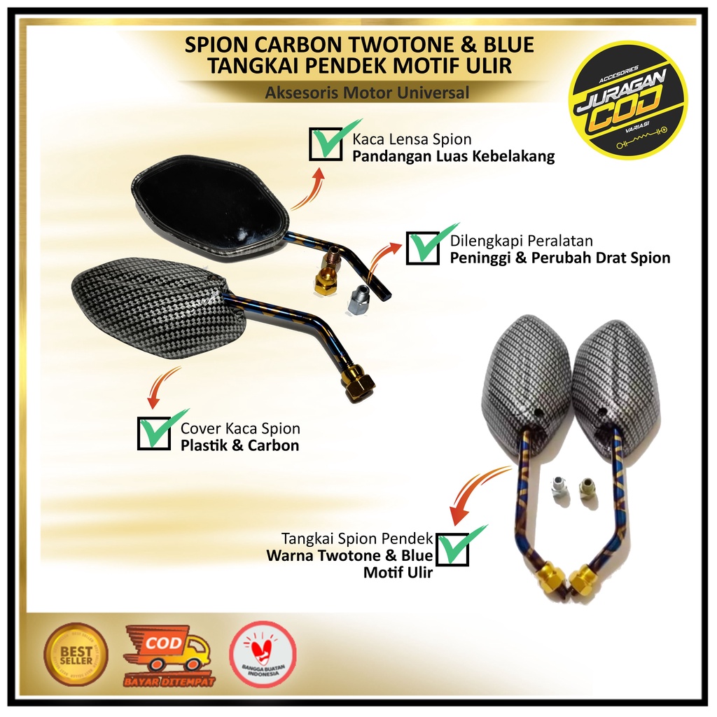 SPION TAILUX / SPION KARBON / SPION BULAT / SPION KEKINIAN / SPION MATIC SCOOPY / SPION UNIVERSAL ba