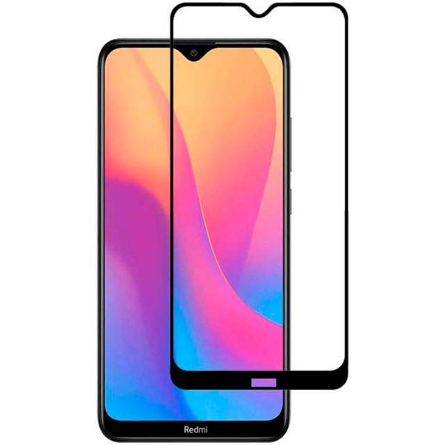 Tempered glass redmi 8/8a/8a pro full cover