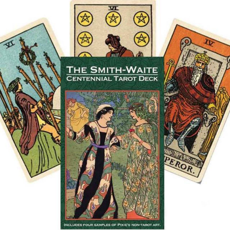 [COD] Kartu Tarot Smith-Waite Tarot Deck Centennial Edition Isi 84 Cards Deck Guide Kertas Cetak