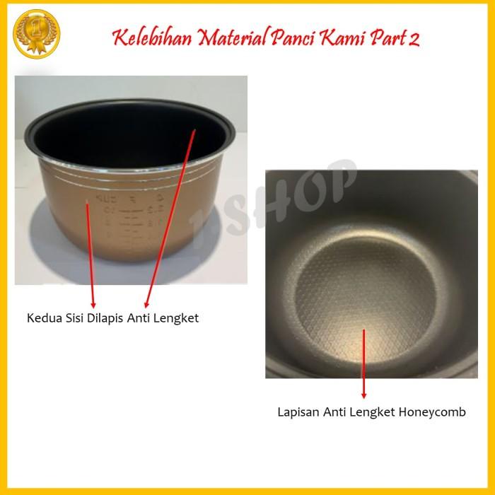 Rice Cooker Multi Cooker Low Carbo Less Sugar - Rendah Karbo Gula