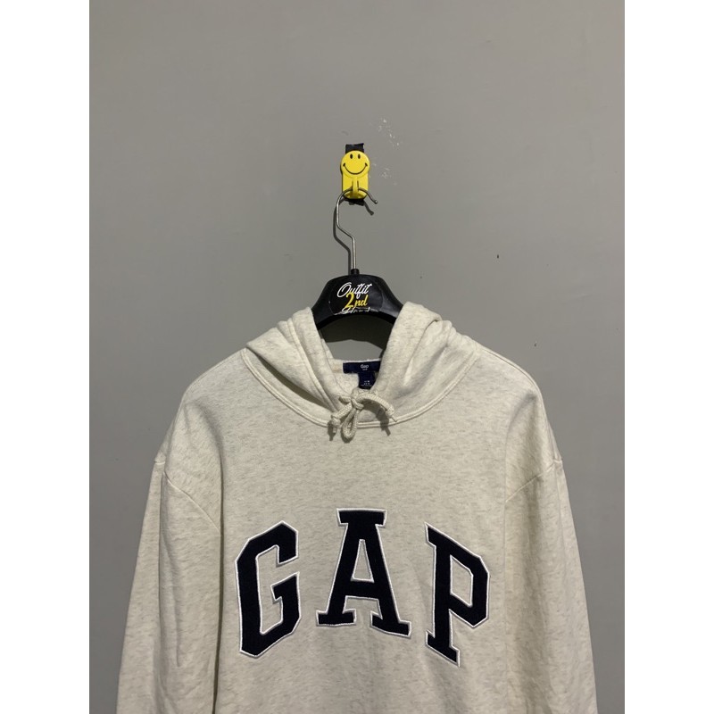 hoodie gap putih
